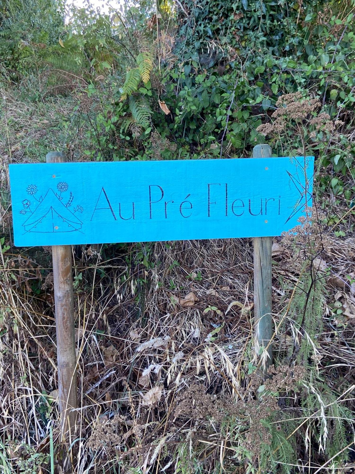 Au Pre Fleuri Eco Glamping Hotel Le Lindois Ngoại thất bức ảnh